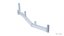 602030, Alu stair stringer, 3 steps,
