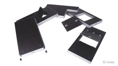 116010, 200cm x 100cm, platform with cable entry insert