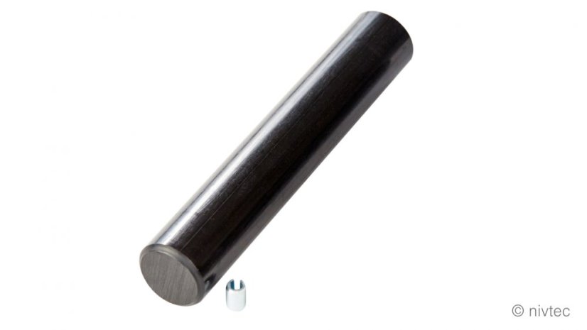 300101 Expansion piece for stage rail, including Ø 20 mm pin