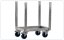 804010, trolley for legs, D: 64 cm, šírka: 48 cm, incl. belt 1,6to
