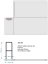 304050 Nivtec stairway safety rail, height 100 cm, final part for top step E