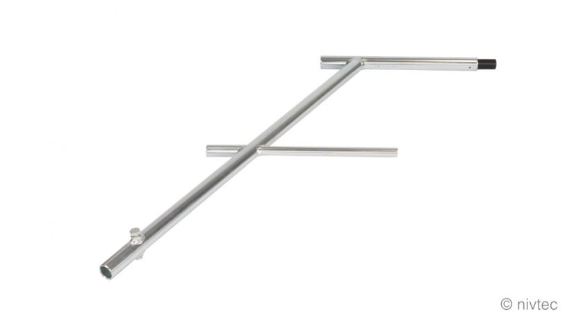 304020 Schodišťové zábradlí nivtec, výška 100 cm, střední díl