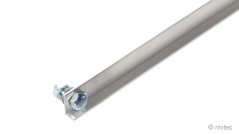 100131, lever for locking system, lenght 0,5m, alu, for 1m side
