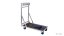 805020, transport trolley, frame: steel, galvanized, 4 swivel wheels ?12,5 cm, brakes