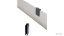 409050, Anti-tumbling ALU board + lining lath 2-in-1 lenght: 150cm
