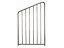 303110, rail for galleries, width: 85cm, safety rail, child proof