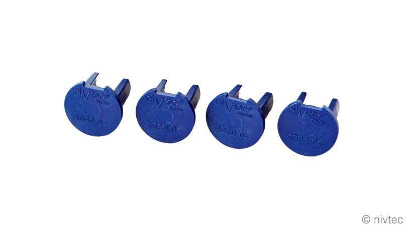 100154 Ochranná krytka podesty, modrý plast