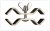 401100, 110mm link for galleries and stairways, steel, galvanized