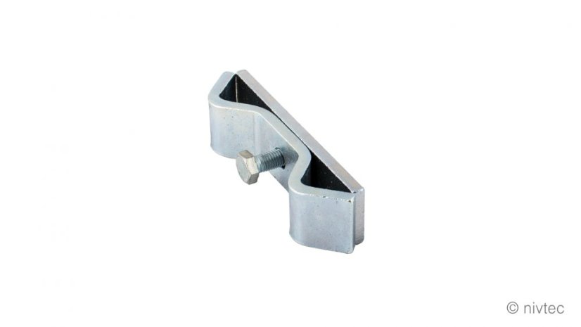 310110, link for gallery safety rail, steel, galvanized, D: 110 mm