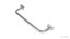 801010, Nivtec pushing handle for use with wheel set, steel, galvanized