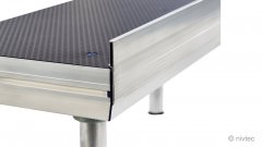 409020, Anti-tumbling ALU board + lining lath 2-in-1 lenght:200cm