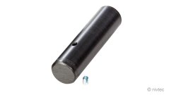 300102, connection part / stairway rail, black with pin