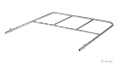 304100, H: 100cm, safety rail for stringer, 3 steps stairway rail, single piece