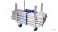 804010, trolley for legs, D: 64 cm, šírka: 48 cm, incl. belt 1,6to