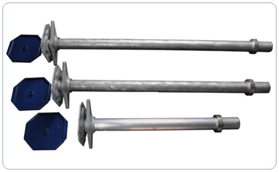 interchangeable legs in special sizes for Layher scaffold spindles - Type of leveling - Legs +/- 3cm