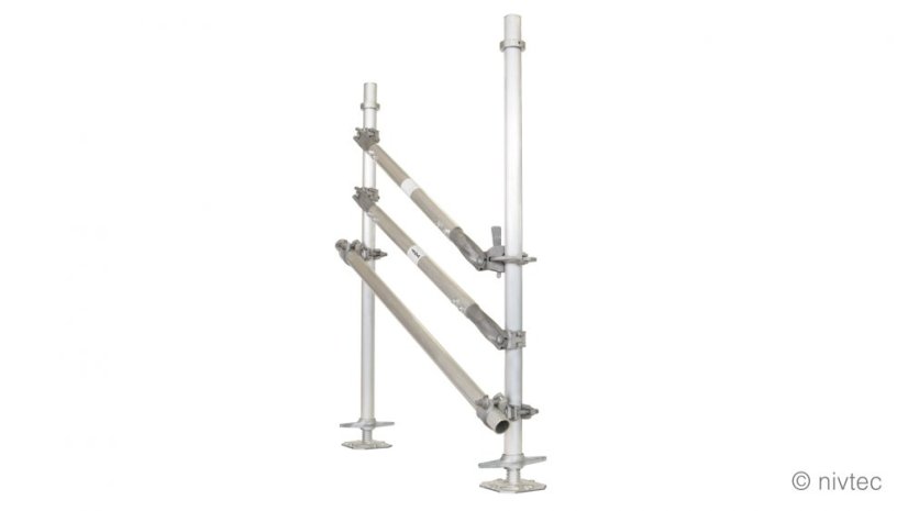 0701.620, length: 1,00m (wh/wh), Layher AR alu O-ledger