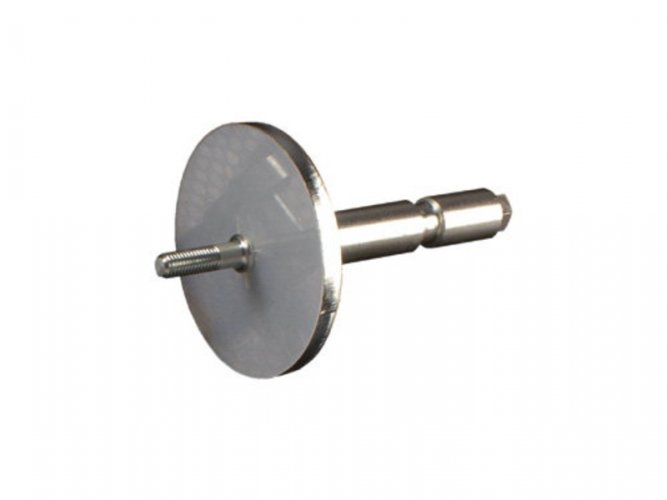 310010, Nivtec support bolt, 26 mm for safety rail, steel, galvanized