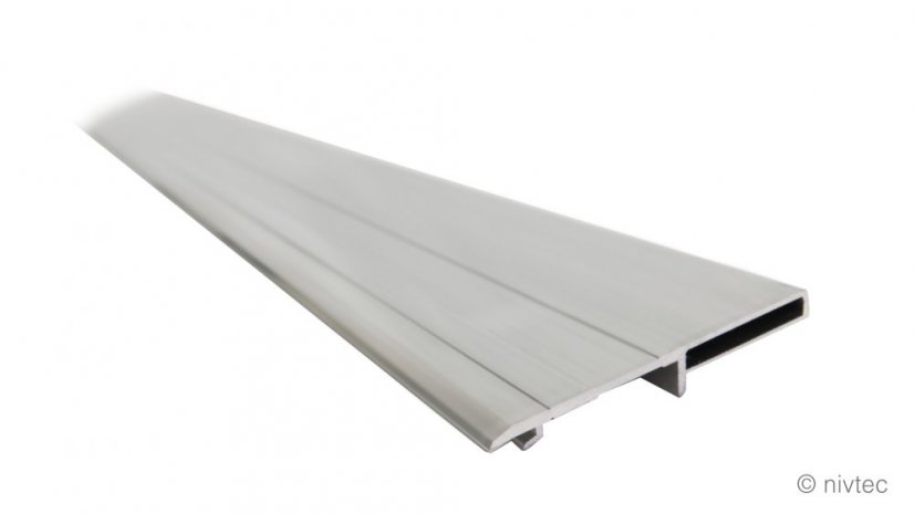 409010, Anti-tumbling ALU board + lining lath 2-in-1 lenght:100cm