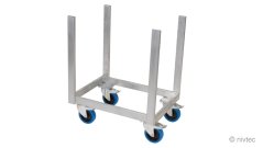 804010, trolley for legs, D: 64 cm, šírka: 48 cm, incl. belt 1,6to
