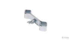 401110, 150mm, spojka pro nohy pódia s Layher systémy, ocel, galvanizováno