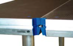 115010, 200cm x 100cm, 4 recessed corner for tube 48,3mm