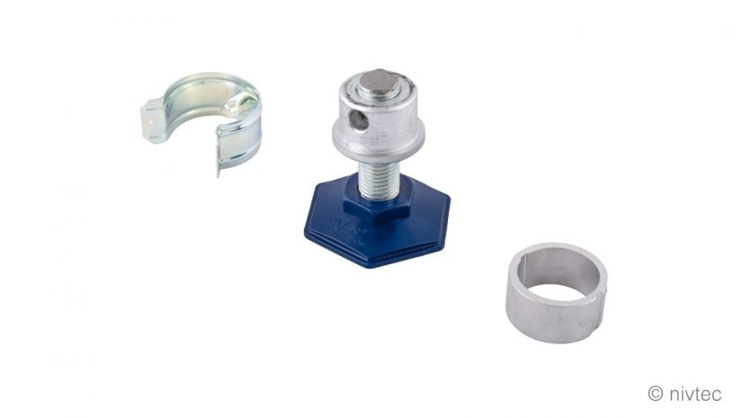 602030, Alu stair stringer, 3 steps,