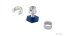 602030, Alu stair stringer, 3 steps,
