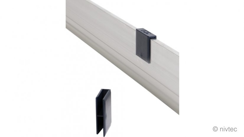 409010, Anti-tumbling ALU board + lining lath 2-in-1 lenght: 100cm