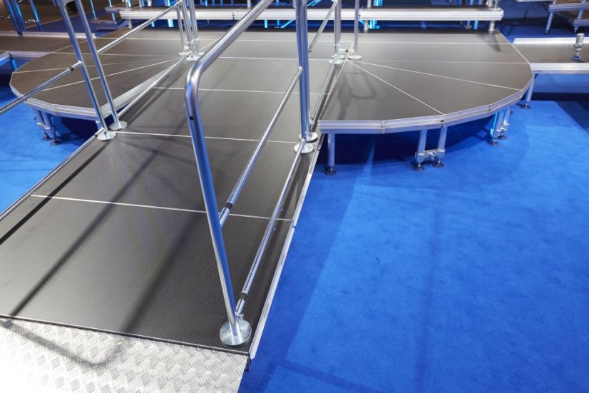 301030, H: 100cm, width: 185cm - for platform depth 200cm, safety rail